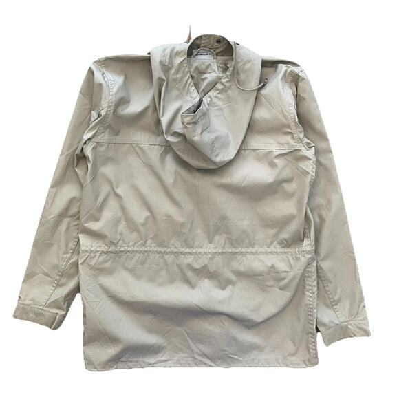 Carhartt WIP Battle Parka Jacket Mens M Hooded Windbreaker Workwear Field Beige - Picture 12 of 16